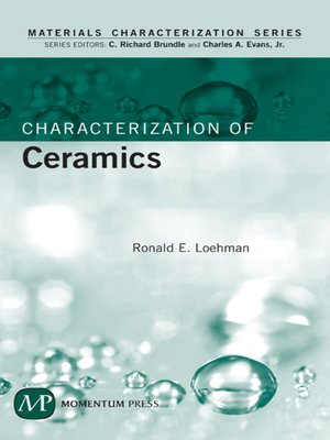 cover image of Characterization of Ceramics